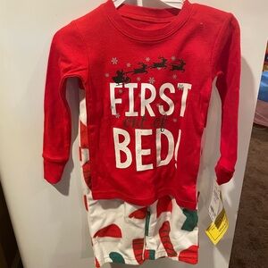 Carters Holiday Pajamas “First out of Bed”